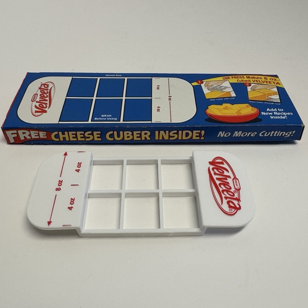 Kraft Velveeta Cheese Cube Cutter in Original Box